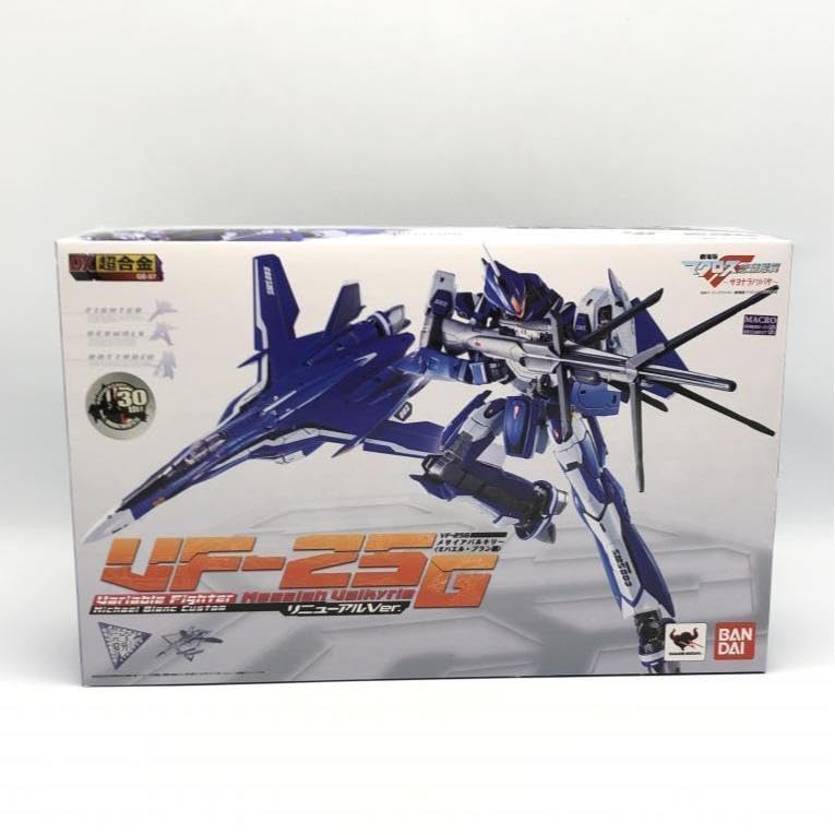 マクロス　VF-256メサイアバルキリー(ミハエル・ブラン機)リニューアルVer DX超合金 VF-25G メサイアバルキリー(ミハエル・ブラン機